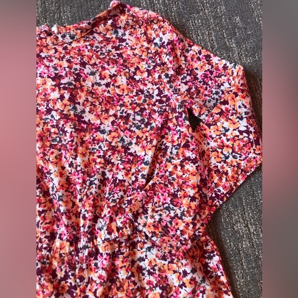 EUC, Old Navy Toddler Girl Floral cotton jumpsuit size 4T - Picture 4 of 13